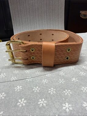 Klein Tools 5415 Leather Tool Belt E4 • Heavy Duty • Made in USA